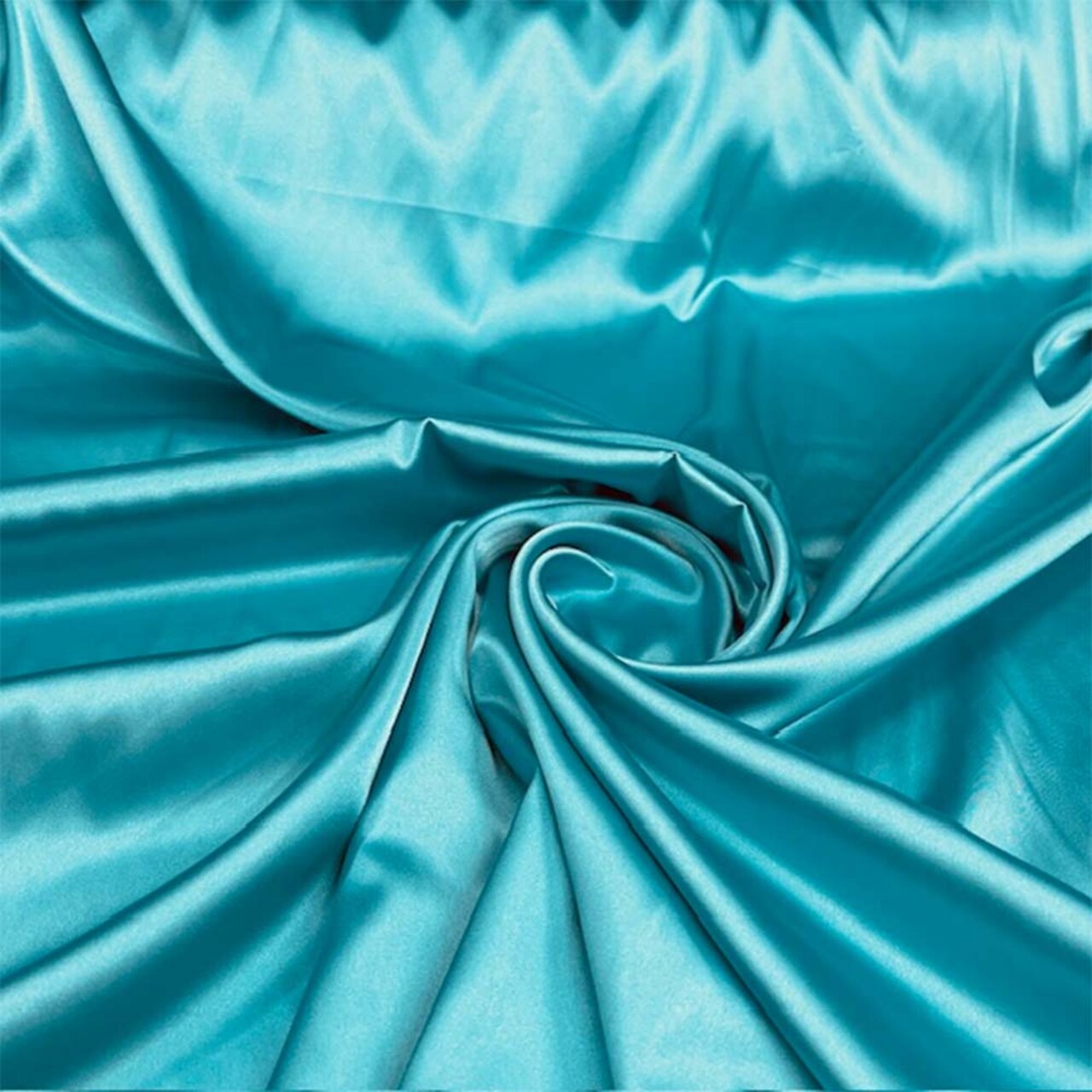1 Yard Premium Bridal Satin Fabric Glossy Soft Material for Gowns 60 Inch Width